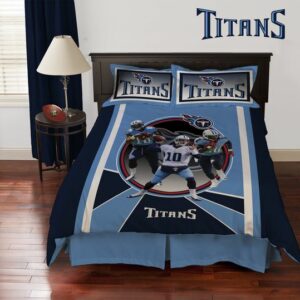 Tennessee Titans Quilt Blanket 02 – DovePrints