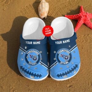 Tennessee Titans Custom Crocs Clogs - EmonShop - Tagotee